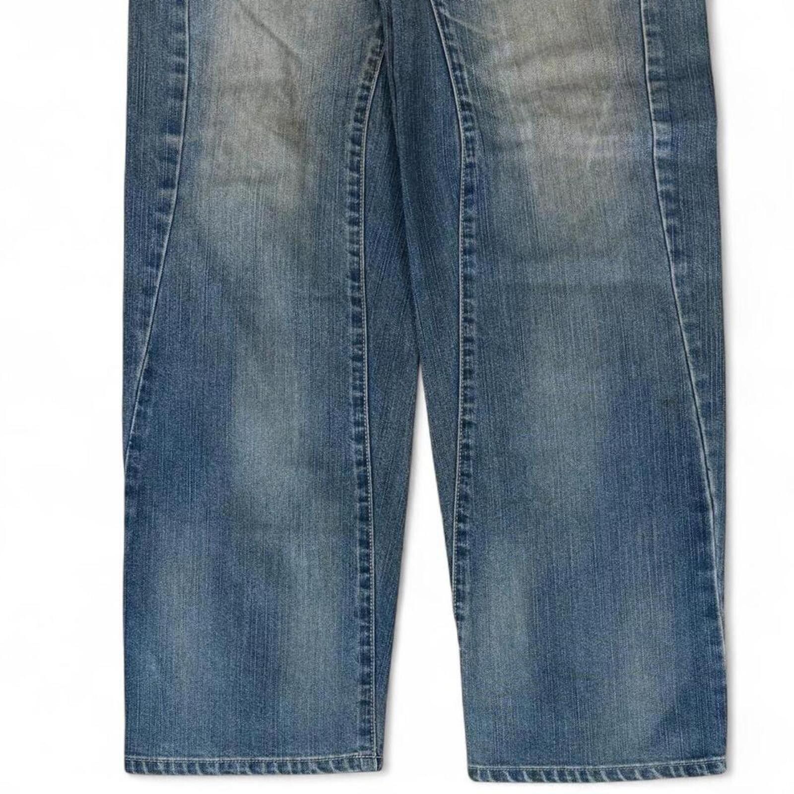 Edwin VINTAGE EDWIN E-FUNCTION unique shade and design denim jeans Size US 33 - 8 Thumbnail