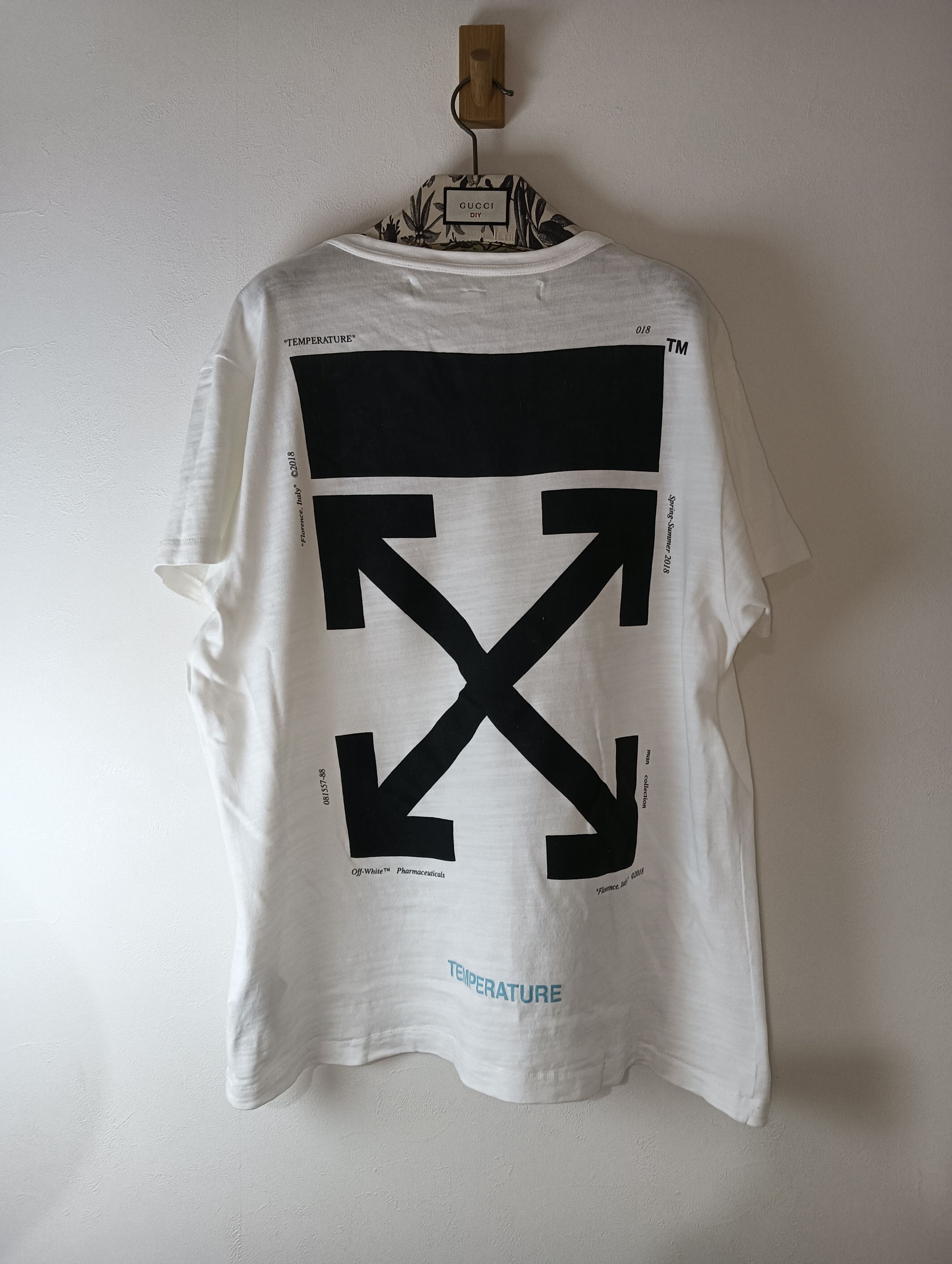 Off-White Mona Lisa Arrows Tee Size US M / EU 48-50 / 2 - 2 Thumbnail