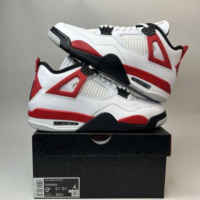 Jordan Brand Nike Air Jordan 4 Retro “Red Cement” 2023 | Grailed