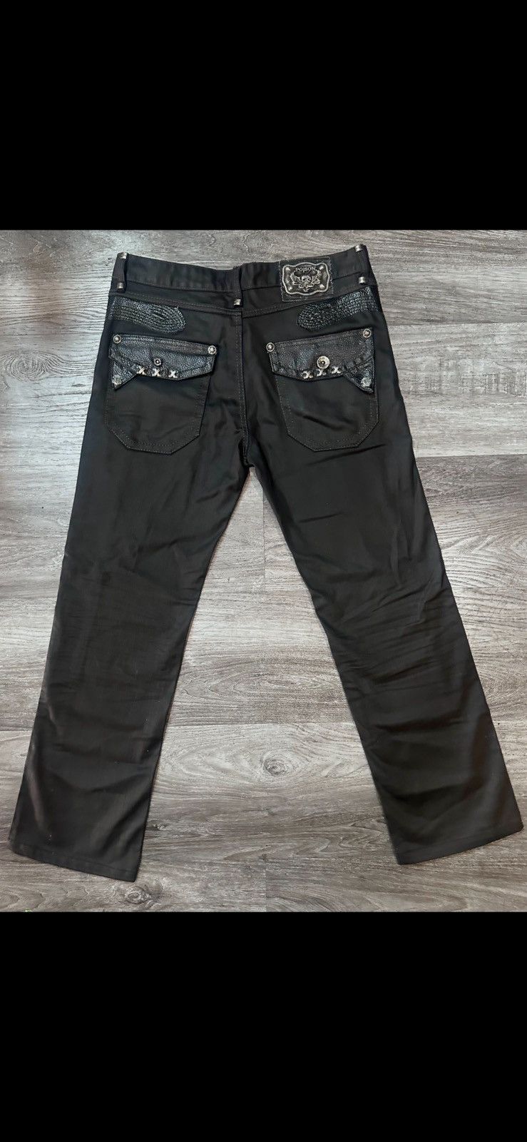Designer × Vintage “POISON” denim jeans Size US 32 / EU 48 - 2 Thumbnail