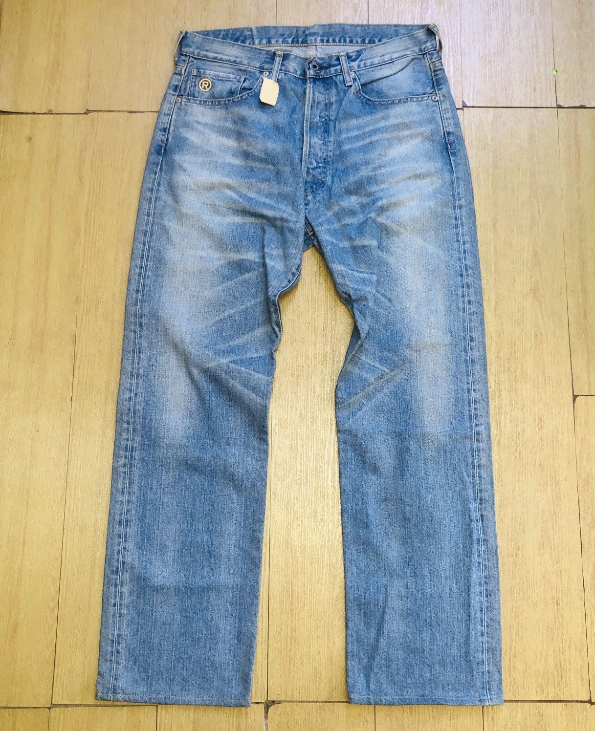 Bape OG BapeSta Denim Jeans Size US 34 / EU 50 - 4 Thumbnail