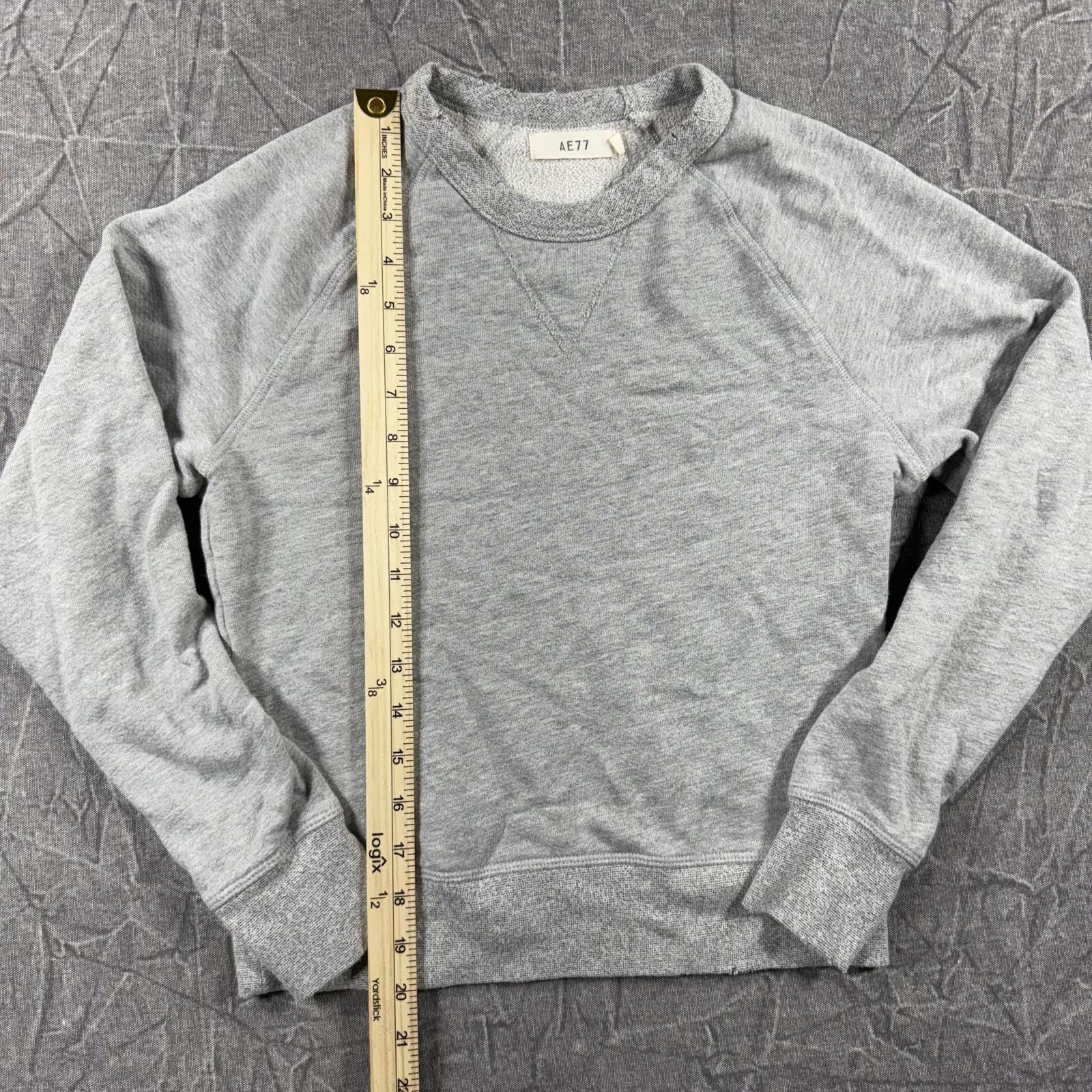 Other AE77 Sweater Women's XS Grey Distressed Size XS / US 0-2 / IT 36-38 - 4 Thumbnail