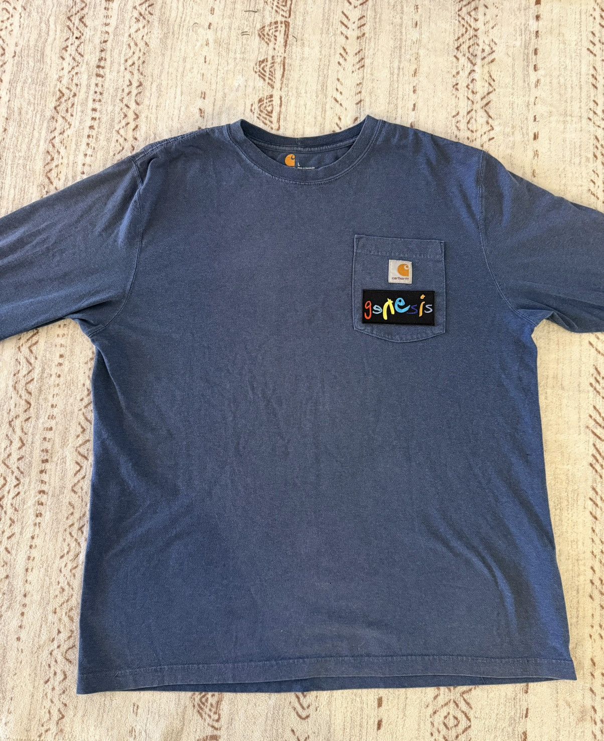 Carhartt Custom Carhartt Genesis Band T Shirt Size US L / EU 52-54 / 3 - 1 Thumbnail