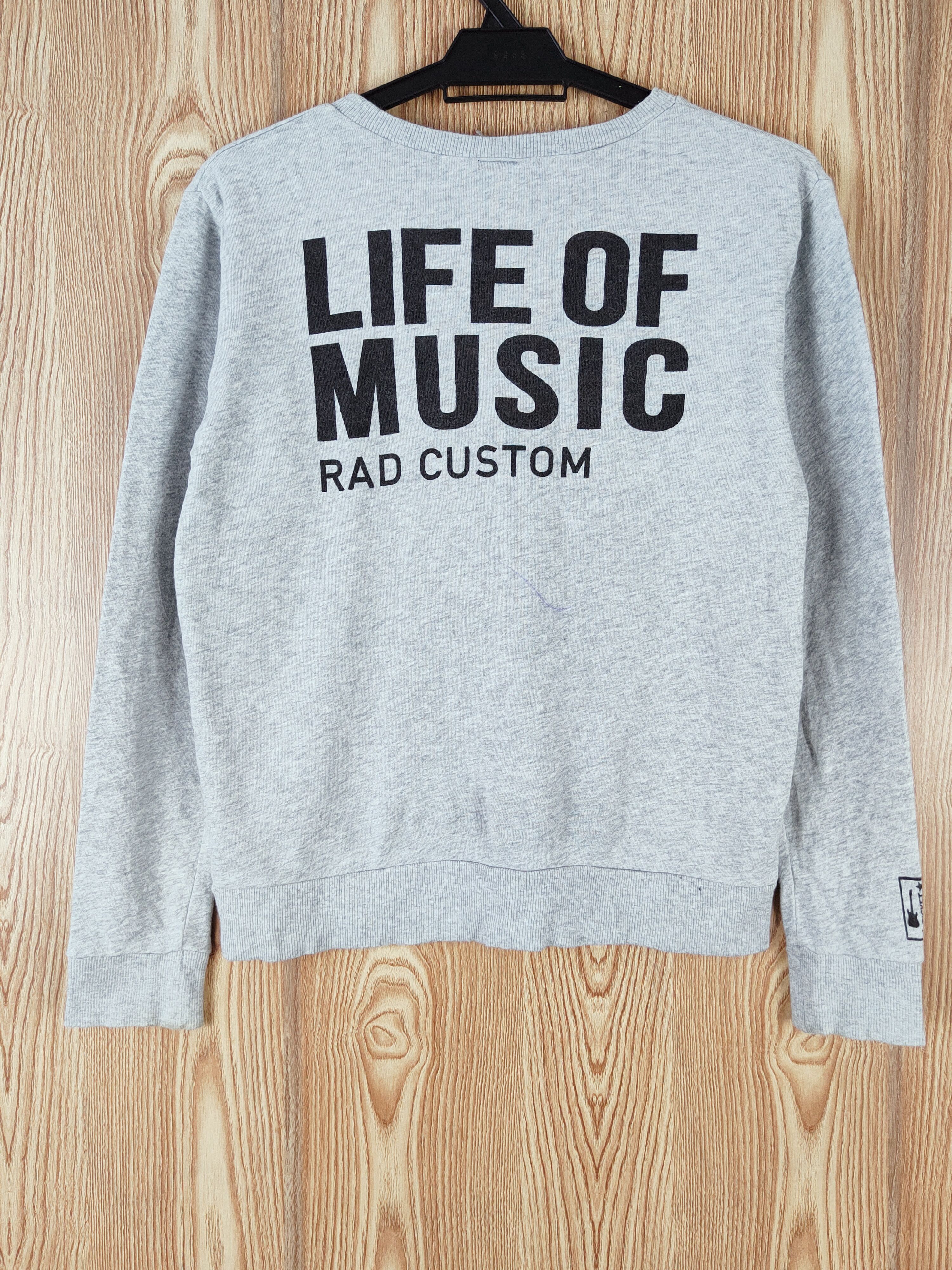 Japanese Brand × Vintage Rad Custom Special Edition Gray Sweatshirts #W172 Size S / US 4 / IT 40 - 9 Thumbnail