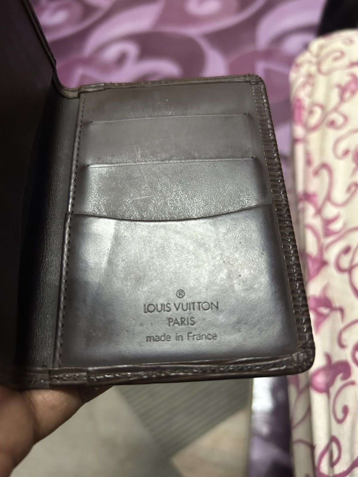 Louis Vuitton Archive 2002 Epi Pocket Organizer Moka Brown Size ONE SIZE - 13 Thumbnail