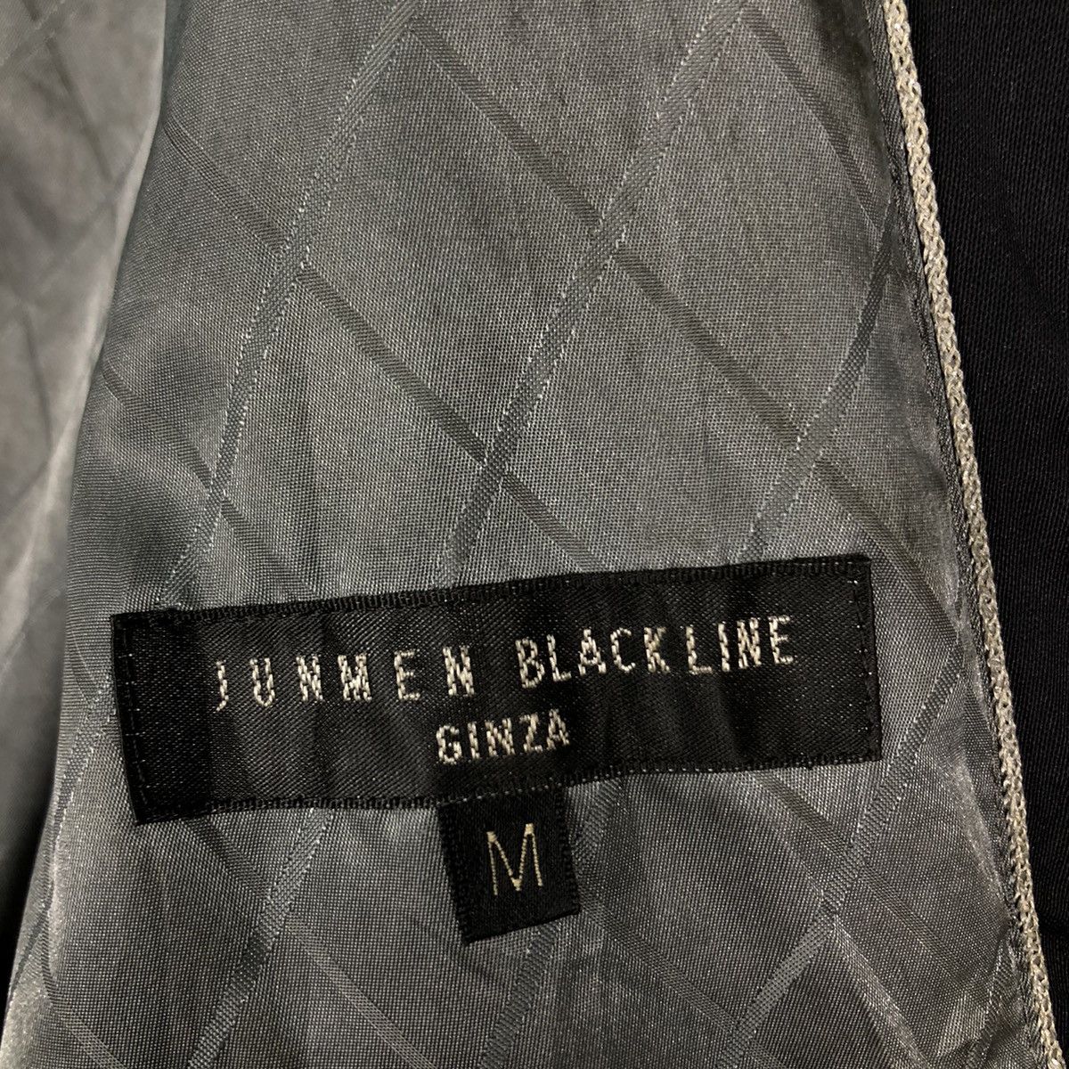 Japanese Brand 📌Vintage Biker Parachute Jacket Junmen Black Line Ginza Size US M / EU 48-50 / 2 - 19 Thumbnail
