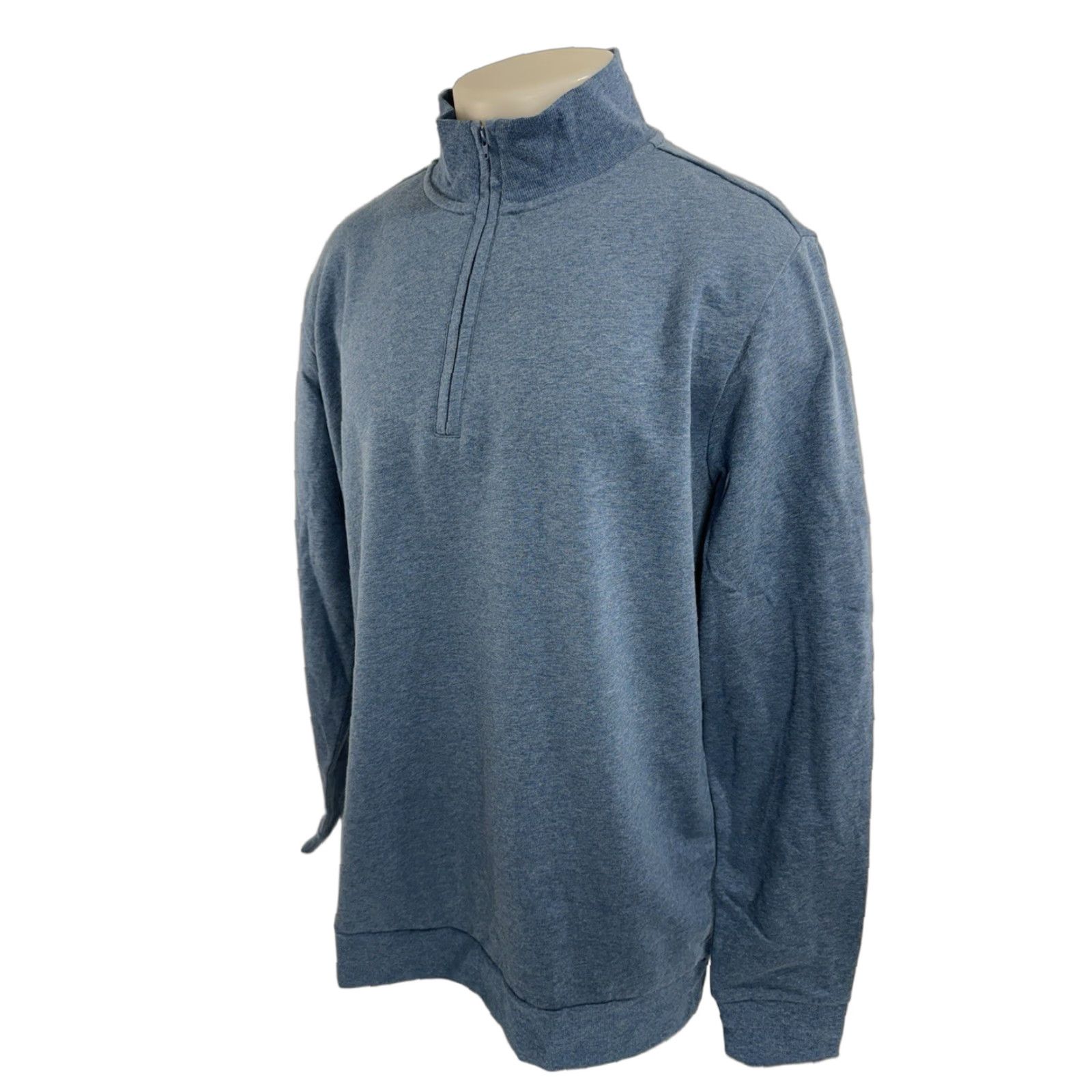 Vintage CRIQUET Austin - NEW w TAG - Fleece 1/4 Zip Pullover Mens 2XL Blue Sweater Jacket Size US XXL / EU 58 / 5 - 1 Thumbnail