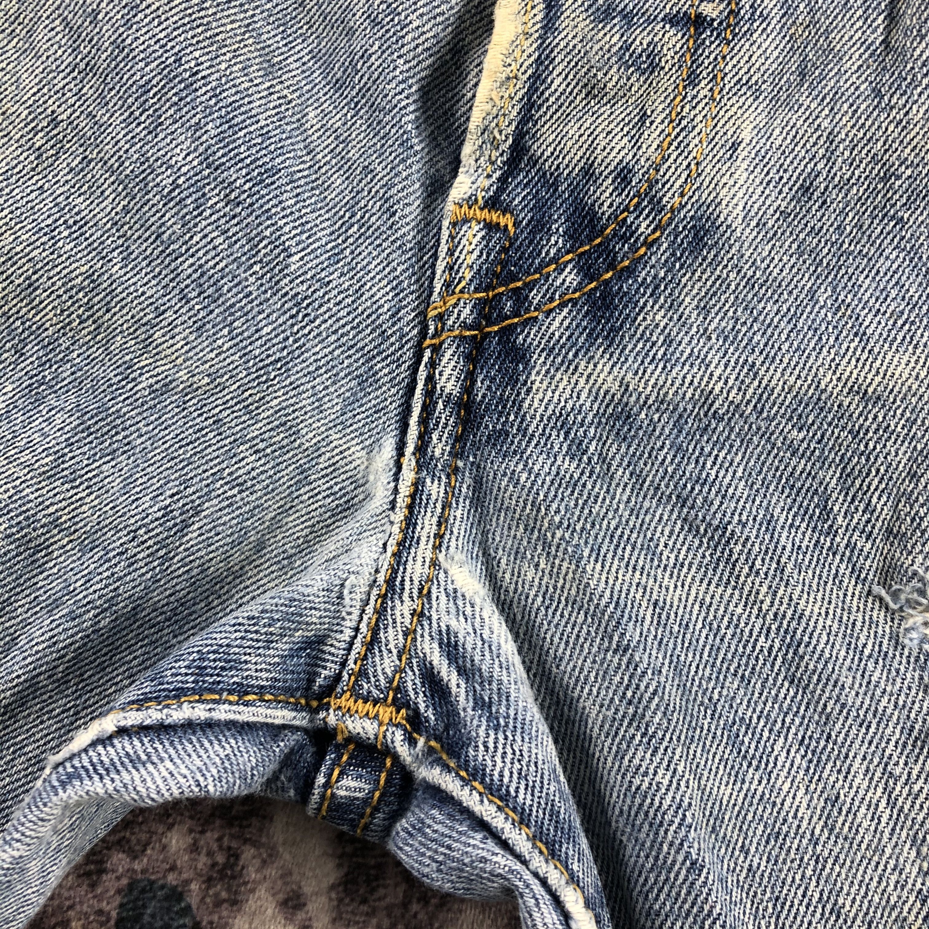 Levi's Vintage Blue Wash Levis 501 Jeans-JM2999 Size US 34 / EU 50 - 8 Thumbnail