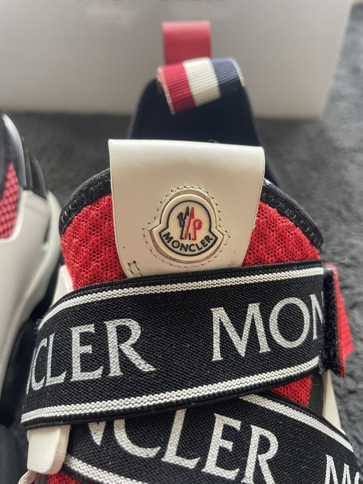 Moncler Baskets Moncler Bakary Scarpa Noir , Blanc 42 Size US 8.5 / EU 41-42 - 3 Thumbnail