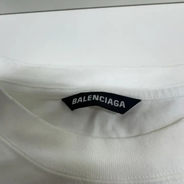 Balenciaga Balenciaga Balenciaga Marathon Logo Short Sleeve TShirt -2 Size US S / EU 44-46 / 1 - 3 Thumbnail