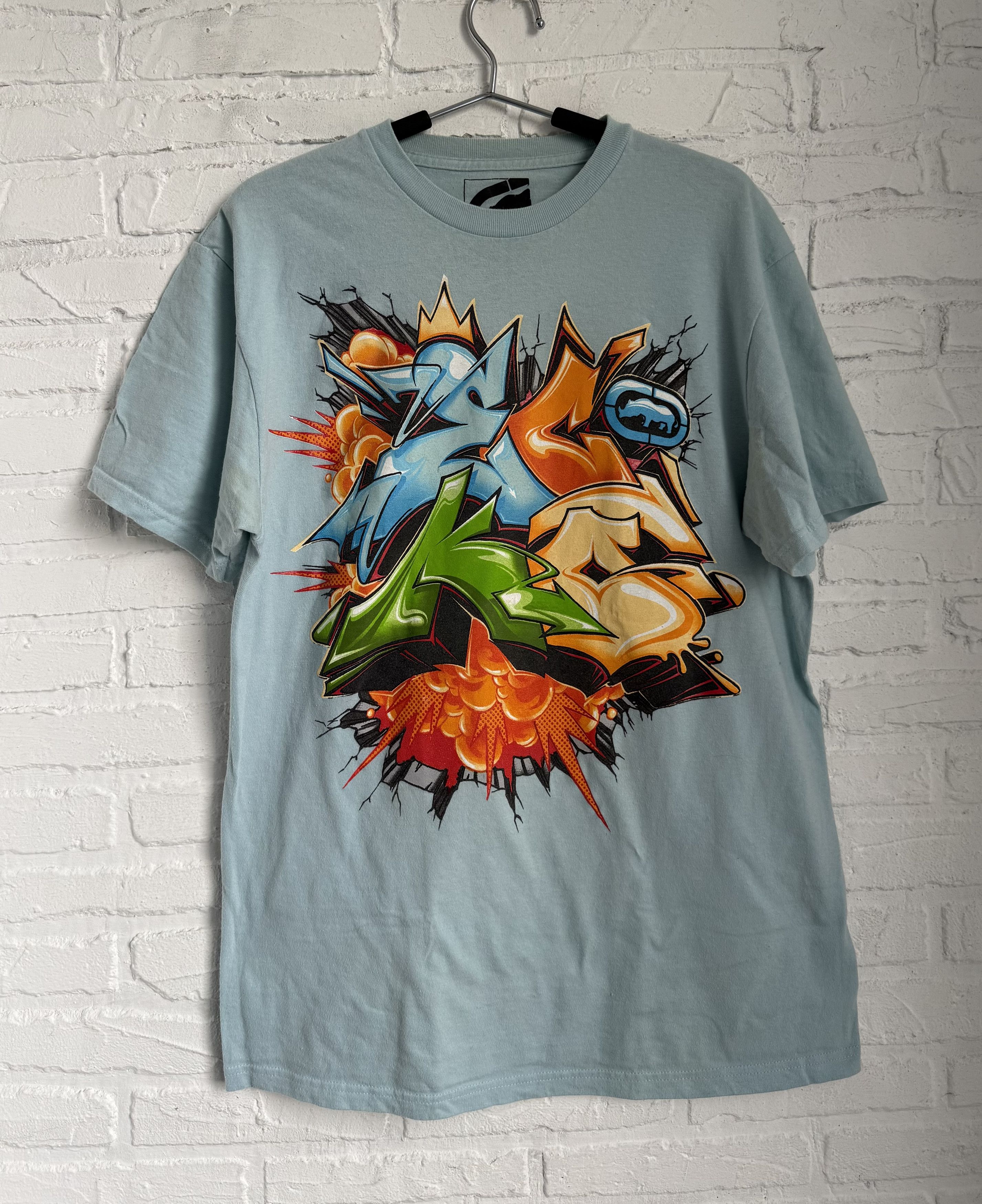 Ecko Unltd. × Streetwear × Vintage Vintage ECHO Unlimited Graffiti