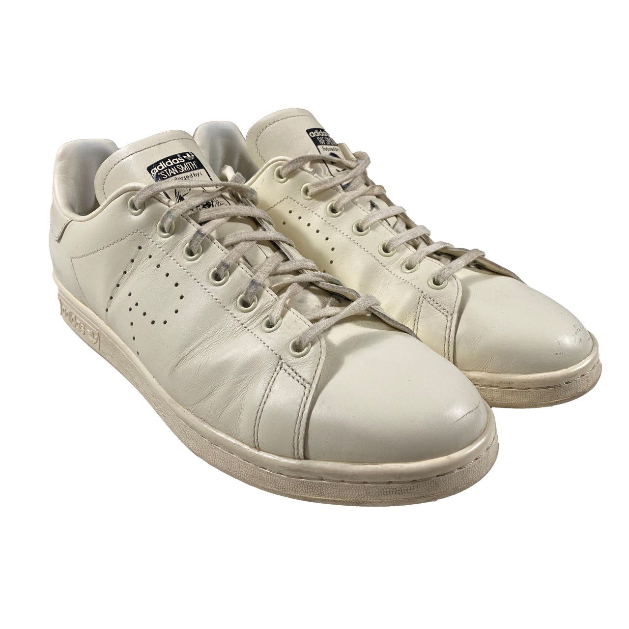 Adidas F34256 Adidas x Raf Simons Stan Smiths Cream US 12 Grailed