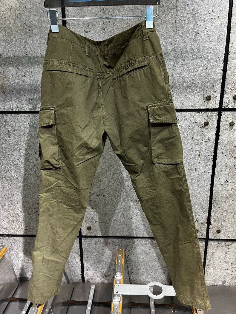 Stone Island Stone Island Green Cargo Pants Size 31 -2506 Size US 31 - 3 Thumbnail