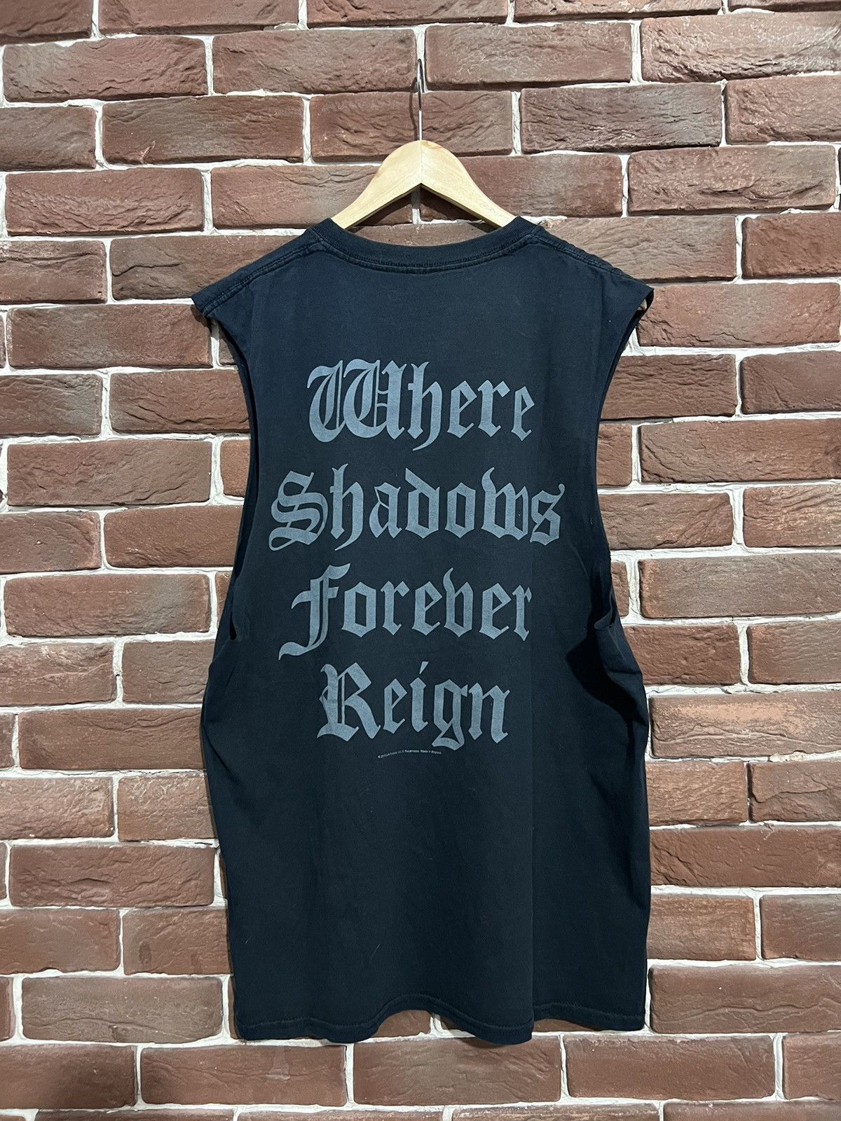 Band Tees Rare Dark Funeral Where Shadows Black Metal Band Tee Tank Size US XL / EU 56 / 4 - 2 Thumbnail