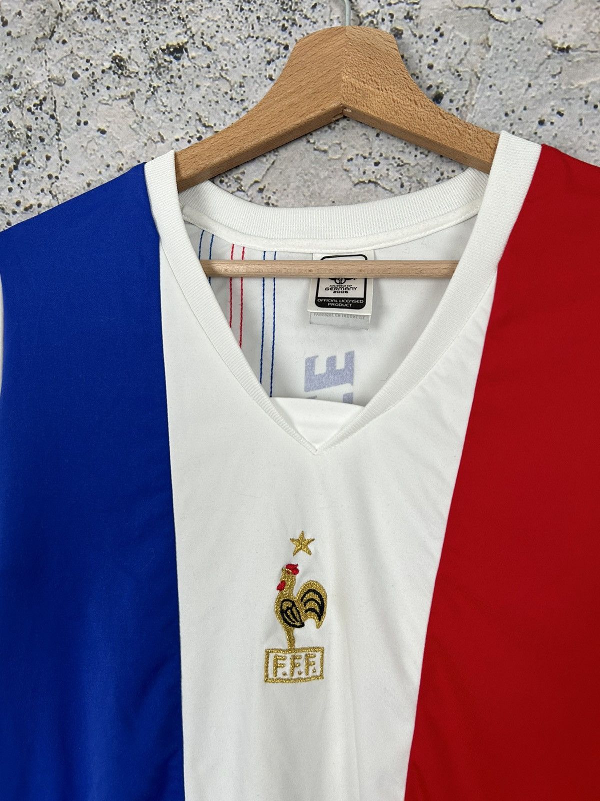 Adidas Vintage Adidas France World Cup Soccer Jersey Football Rare Size US L / EU 52-54 / 3 - 3 Thumbnail