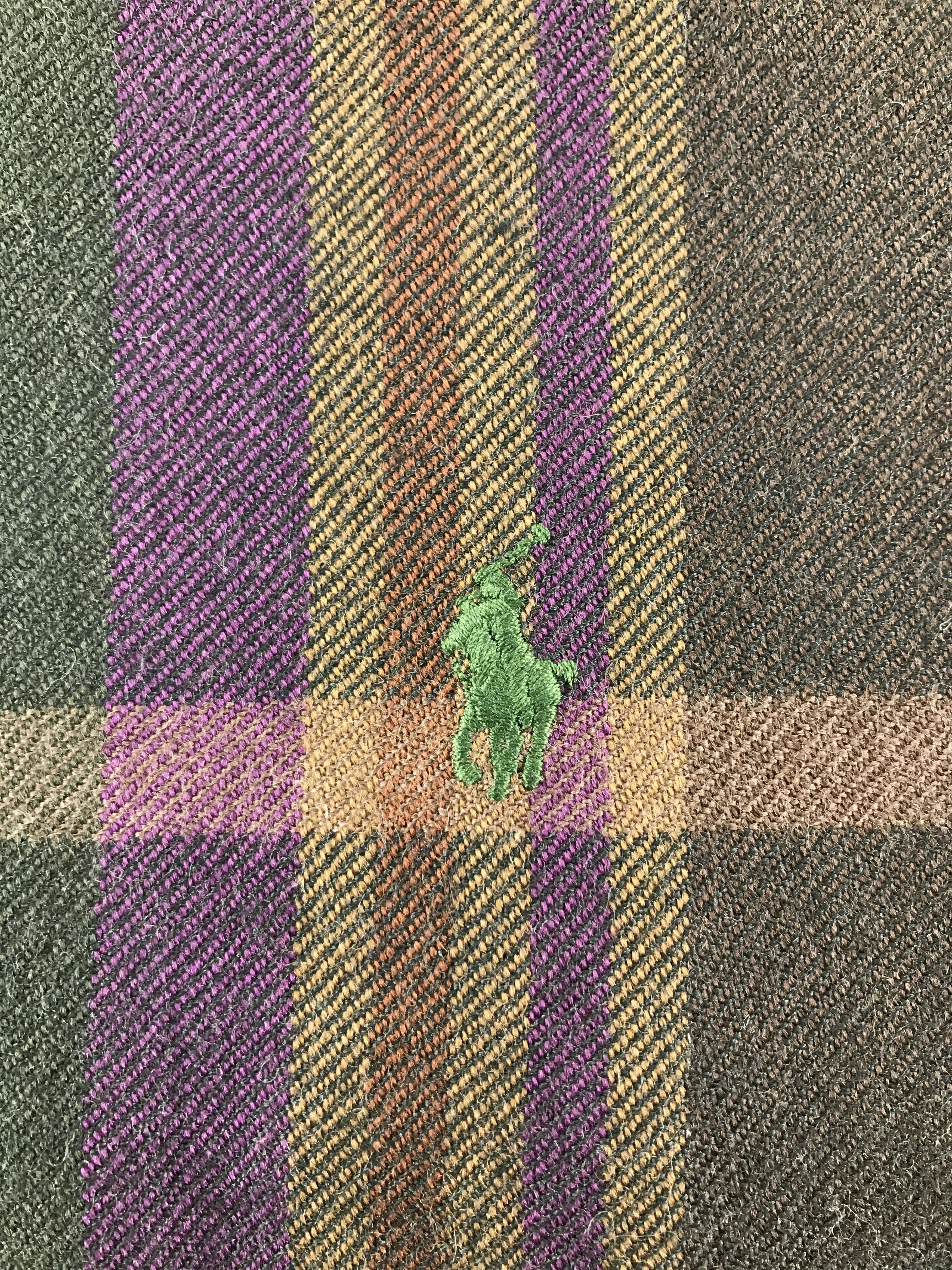 Polo Ralph Lauren Vintage Polo Ralph Lauren Scarf/Muffler/Neckwear MF1550 Size ONE SIZE - 4 Thumbnail