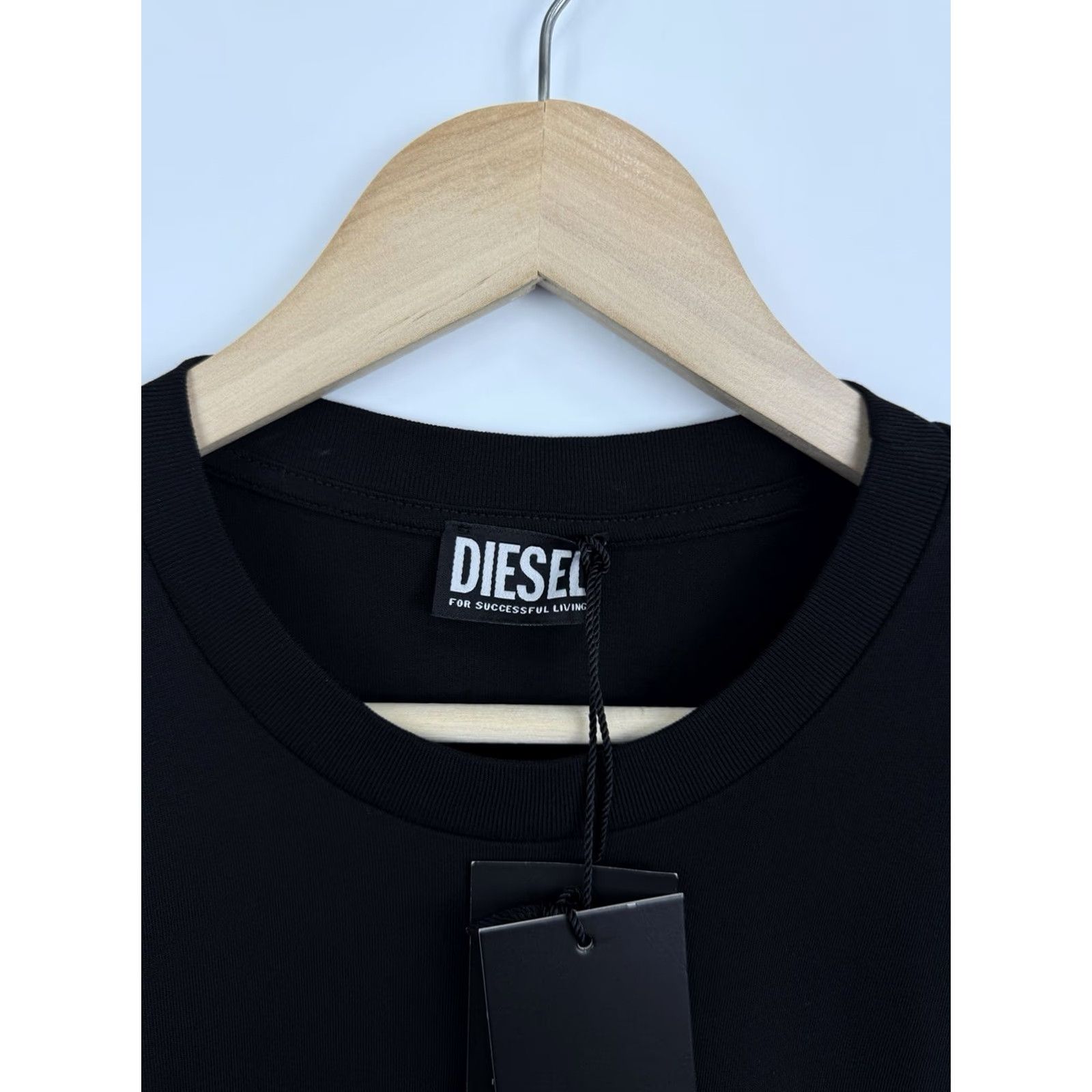 Diesel Diesel T-Shirt XL Black Classic Y2K Rare NEW with tag Mens Shirt Size US XL / EU 56 / 4 - 6 Thumbnail