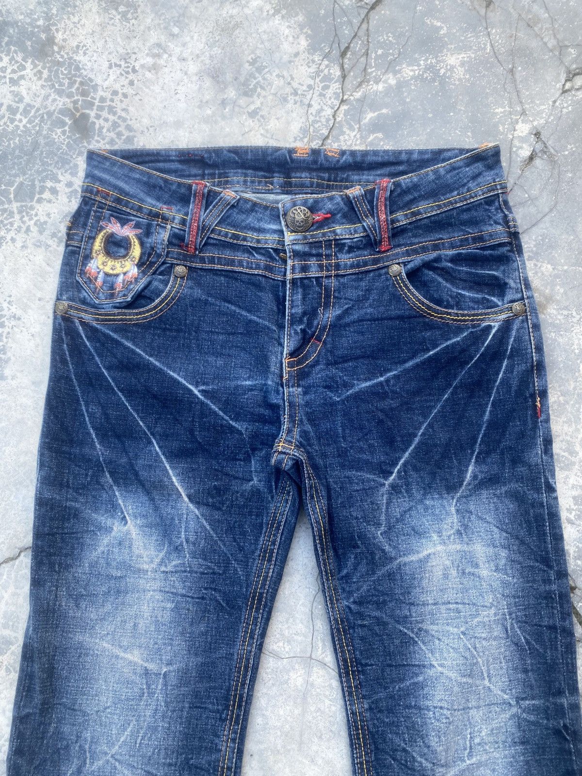 Japanese Brand PLYMTONE Indian Jeans Size US 30 / EU 46 - 2 Thumbnail
