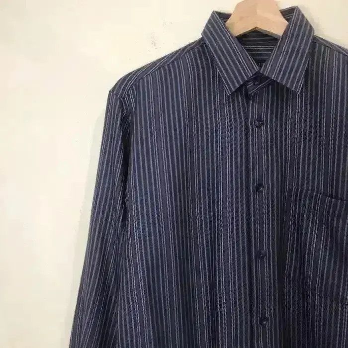 Japanese Brand Ex Club Stripe Design Shirt Button Up Size US M / EU 48-50 / 2 - 3 Thumbnail