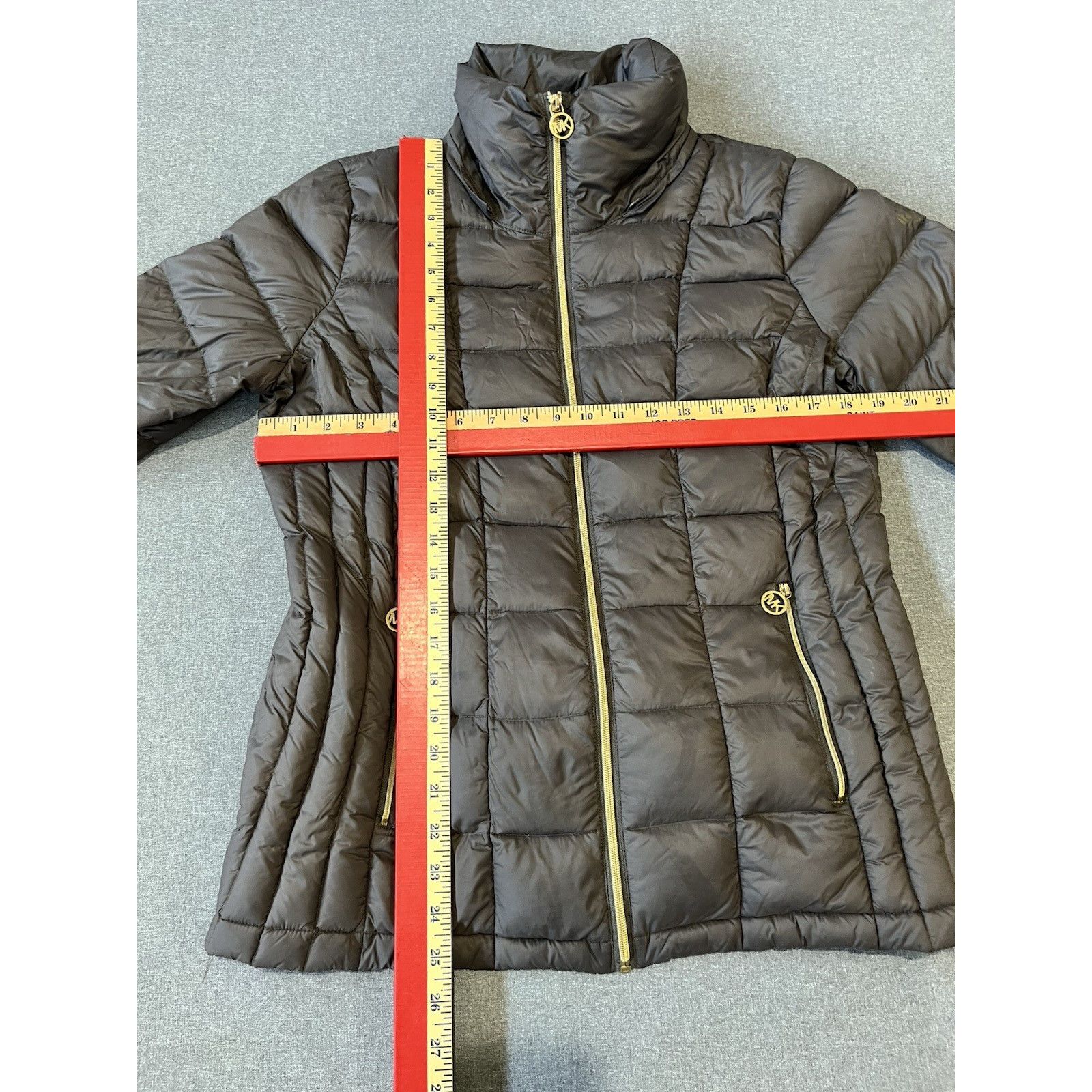 Michael Kors MICHAEL Michael Kors Brown Packable Down Jacket Large Size L / US 10 / IT 46 - 3 Thumbnail