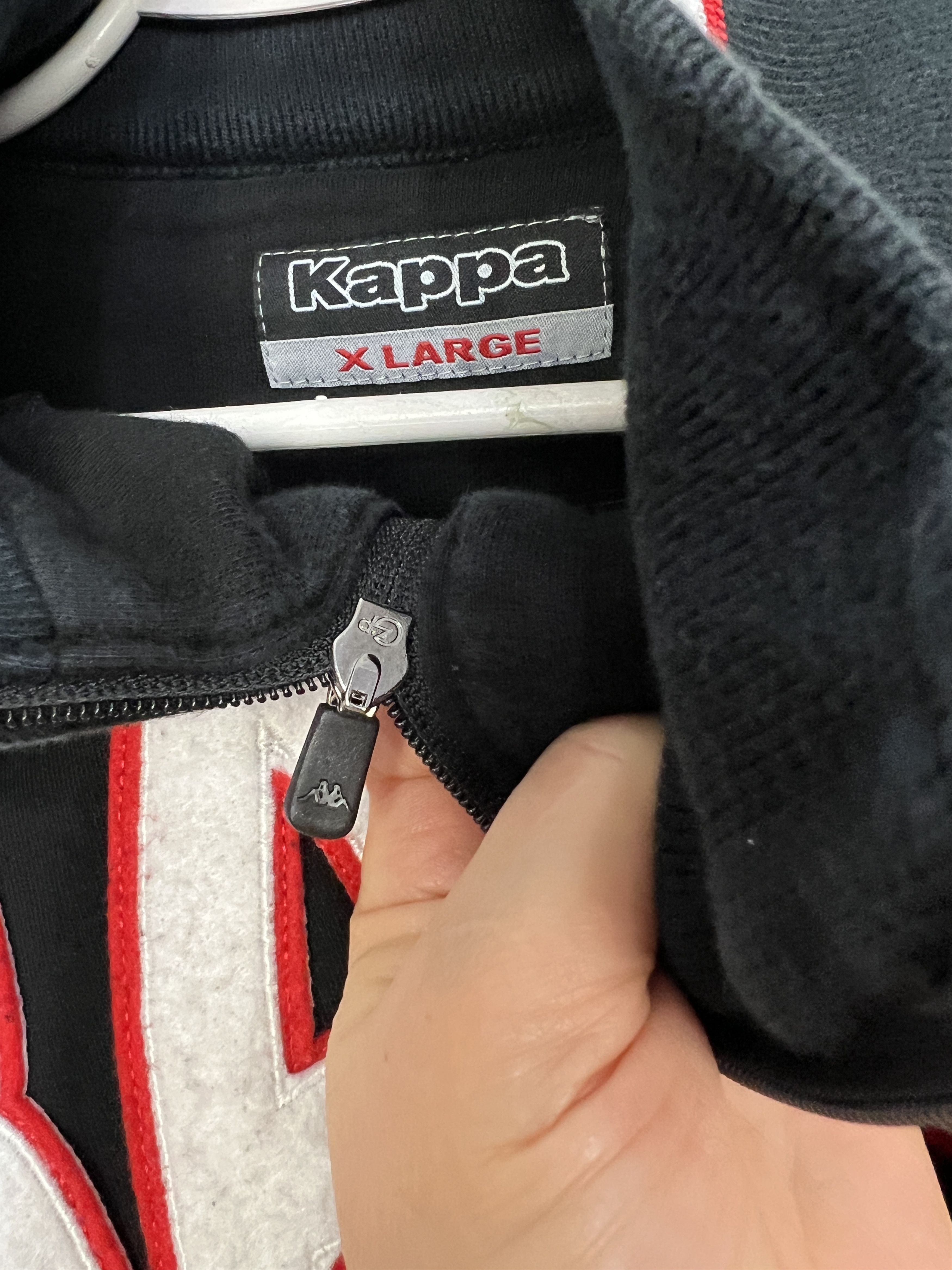 Kappa Vintage Kappa Bari Football Jacket Soccer Track Top Zip Rare Size US XL / EU 56 / 4 - 4 Thumbnail
