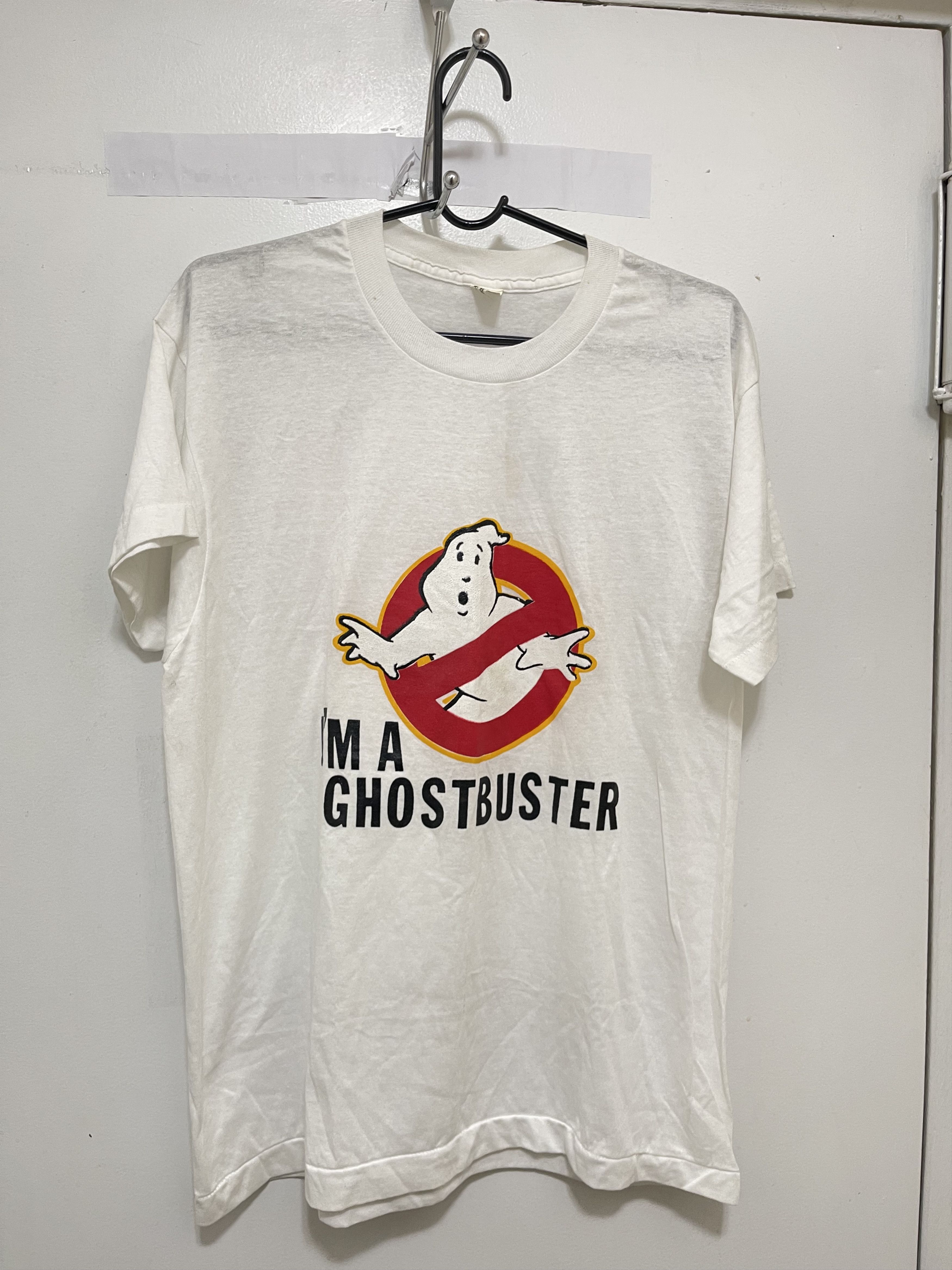 Vintage Vintage 1980s Ghostbusters 50 cotton poly Tee Halloween Size US XL / EU 56 / 4 - 1 Thumbnail