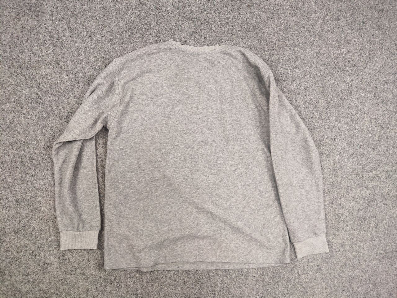 Polo Ralph Lauren Vintage 90's Polo Ralph Lauren Logo Fleece Gray Sweatshirt Size US L / EU 52-54 / 3 - 9 Thumbnail