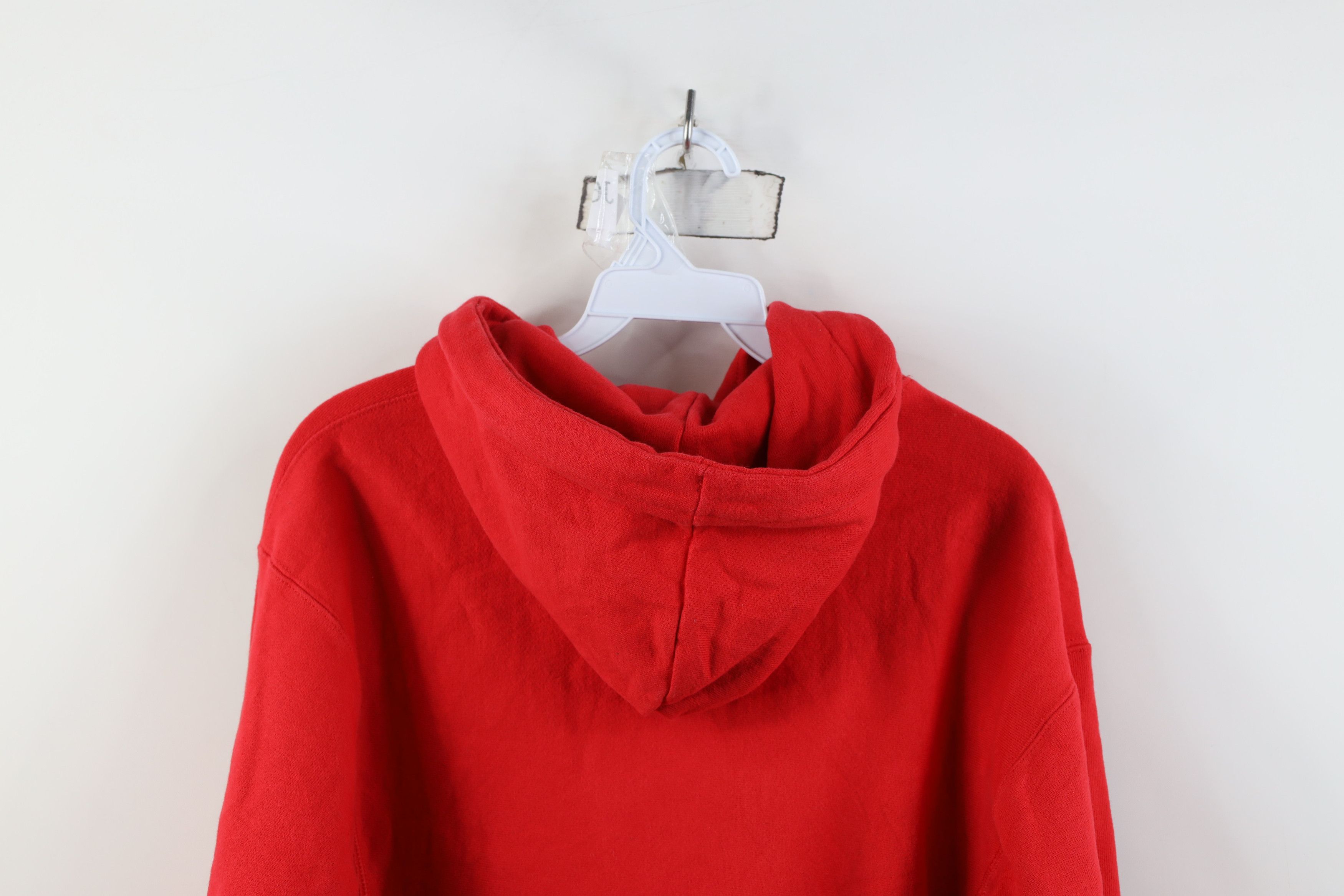 Champion Y2K Champion Reverse Weave Cropped Babydoll Hoodie Red Size M / US 6-8 / IT 42-44 - 11 Thumbnail