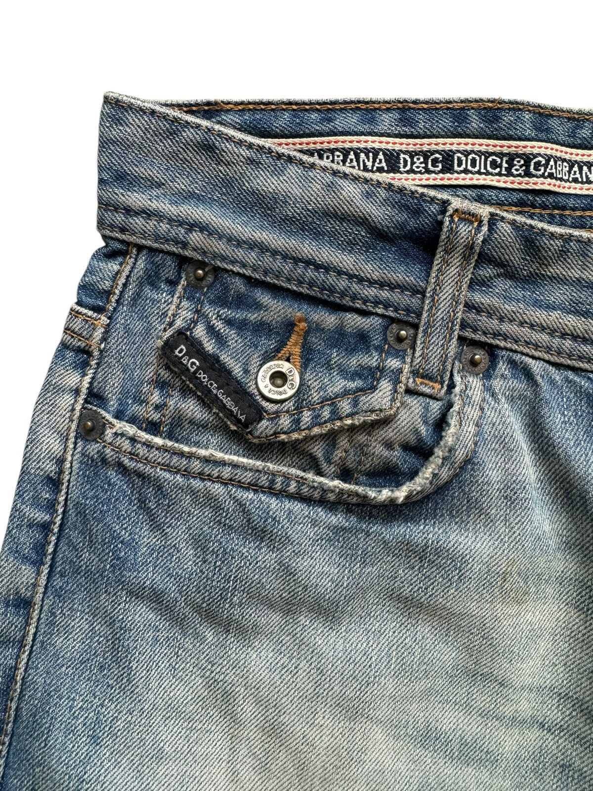 Dolce & Gabbana Vintage Dolce & Gabbana Distressed Ripped Shorts Jeans Size US 30 / EU 46 - 7 Thumbnail