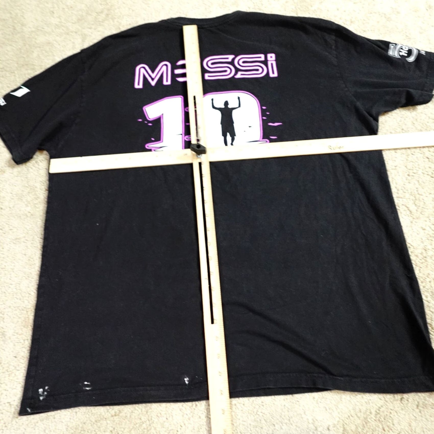 Hard Rock Cafe VINTAGE Hard Rock Cafe T-shirt 2XL Black Men Short Sleeve Cotton Double-Sided Messi Japan Live Greatness Size US XXL / EU 58 / 5 - 6 Thumbnail