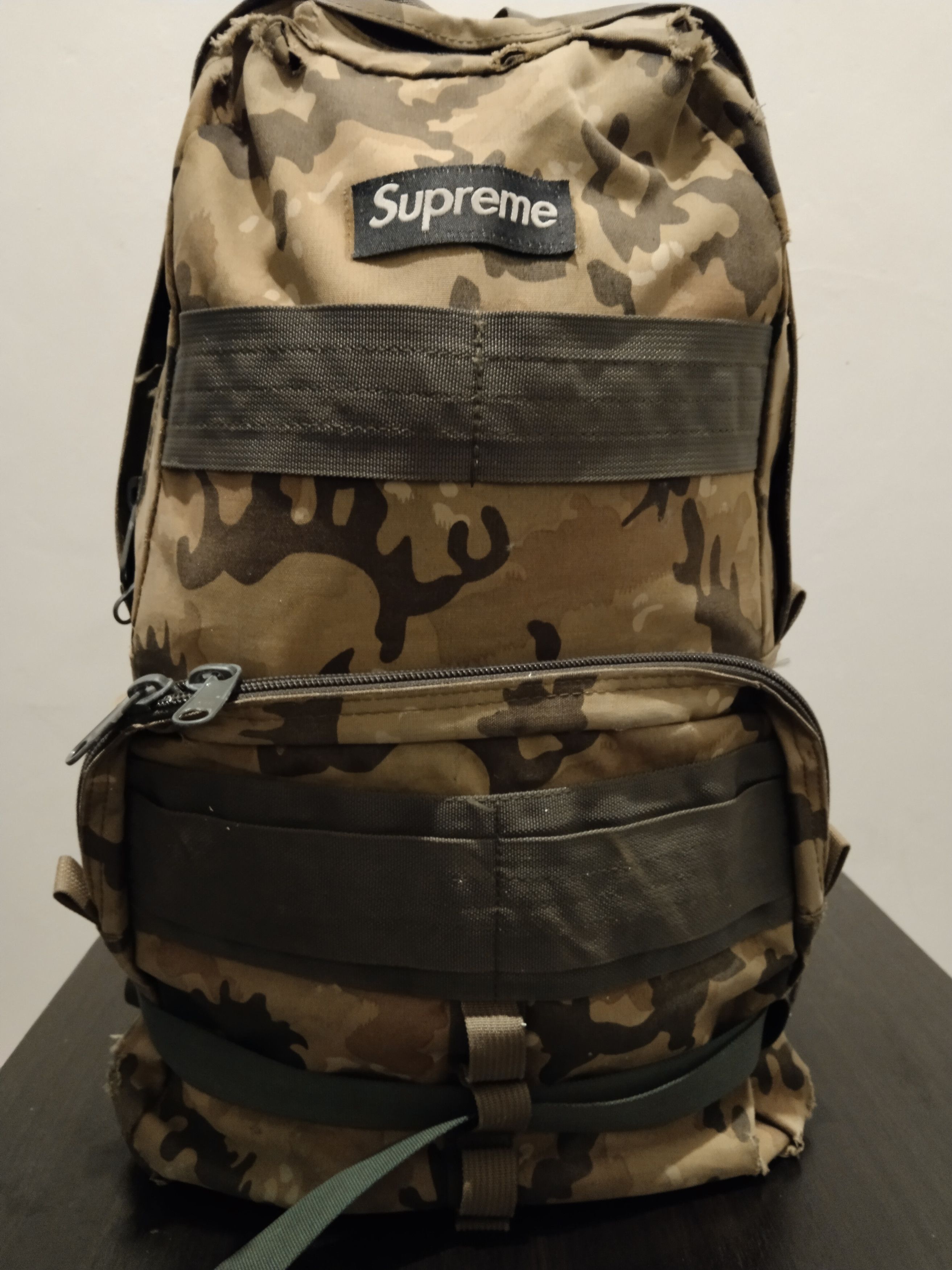 Supreme Camo Backpack Grailed