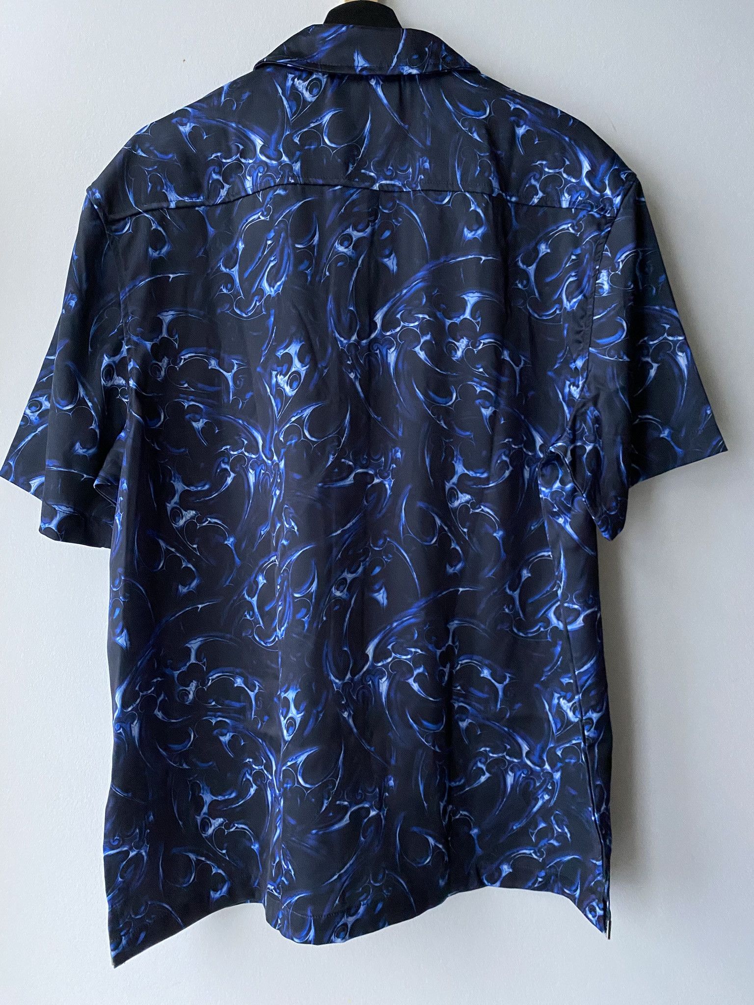 Acne Studios NWT 50/L - Chrome Tribal Printed Summer Shirt Size US L / EU 52-54 / 3 - 5 Thumbnail