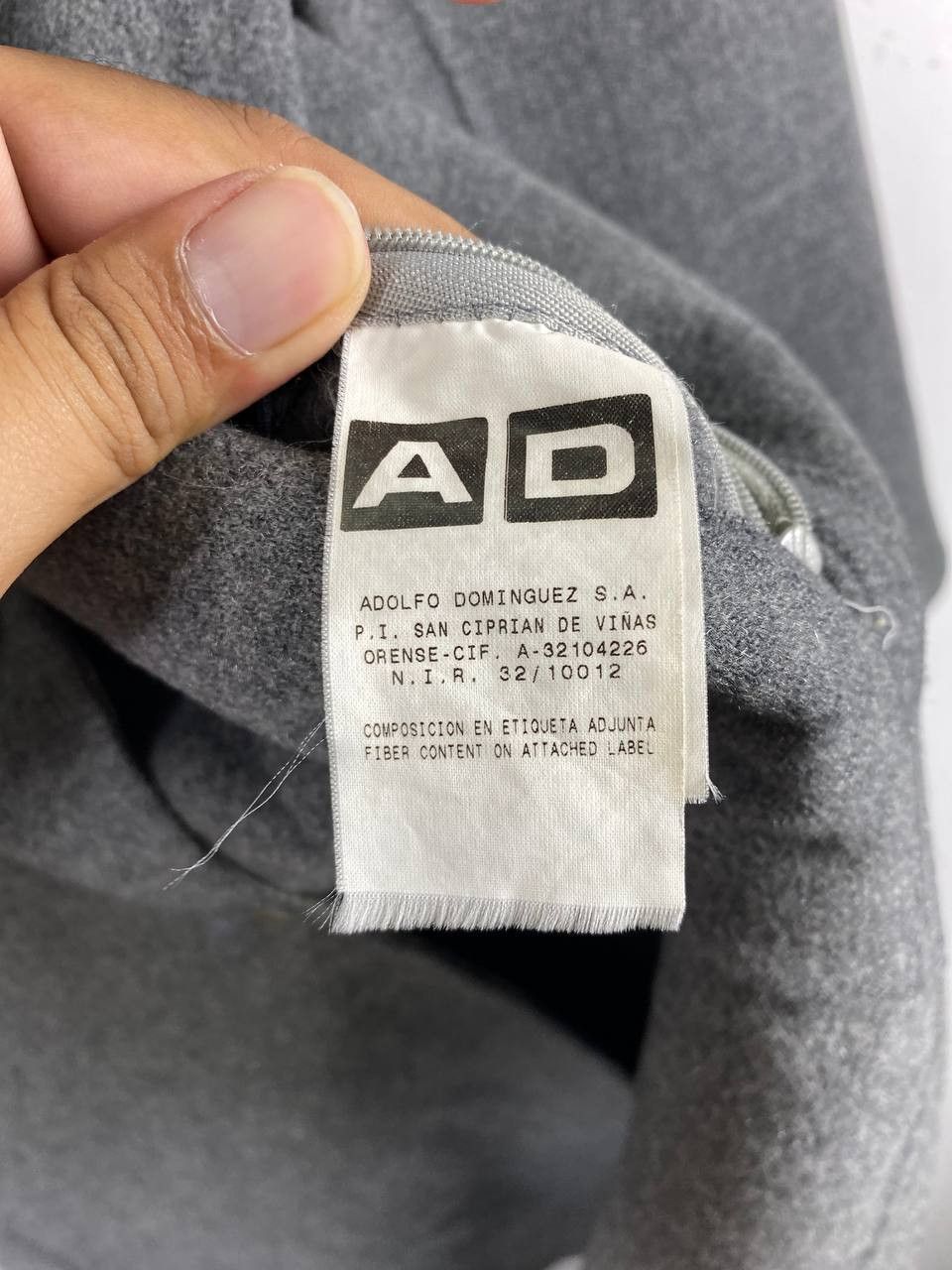 Adolfo Dominguez adolfo dominguez logn wool reversible jacket nice design Size US M / EU 48-50 / 2 - 4 Thumbnail