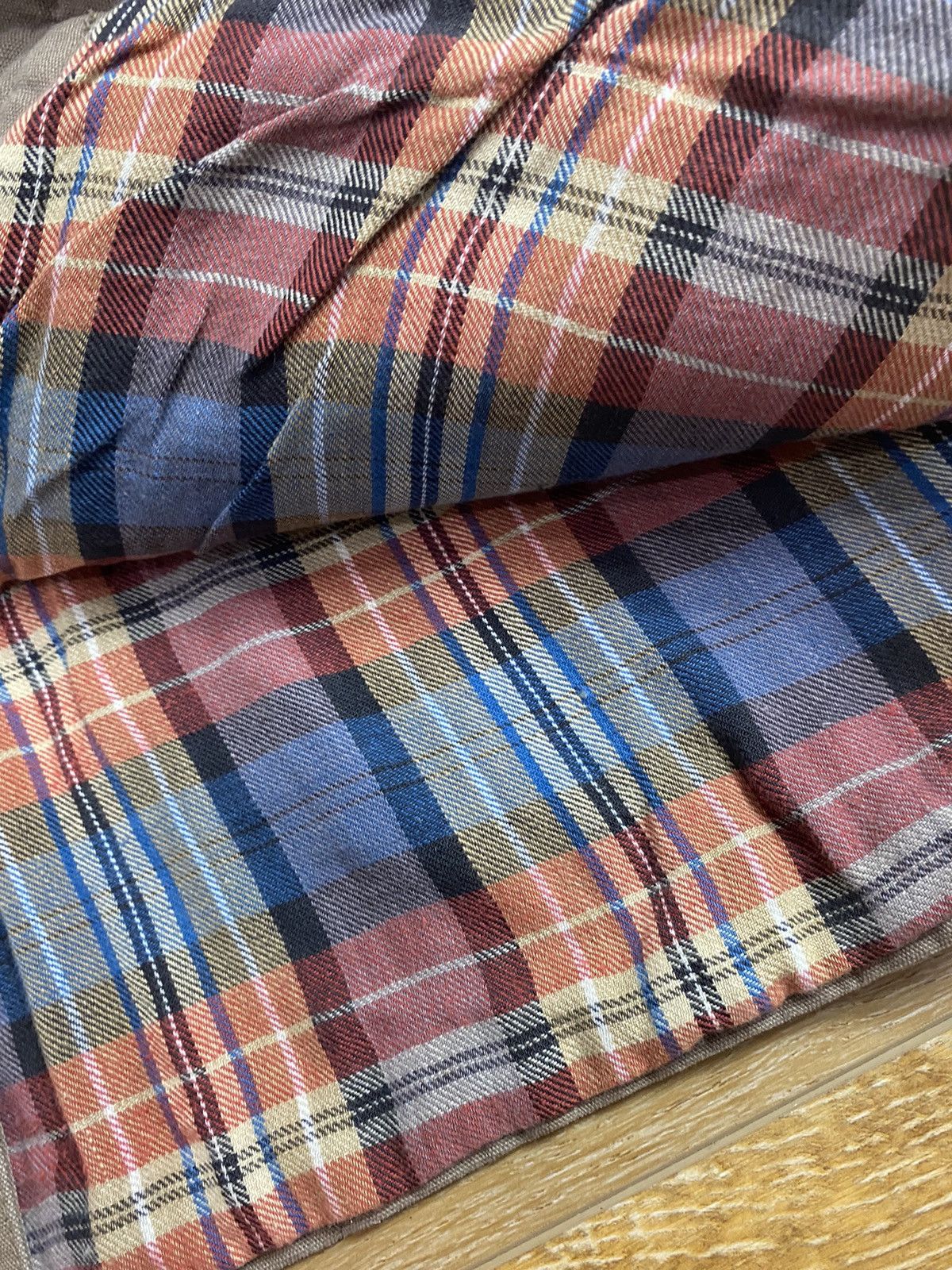L.L. Bean Vintage 90s L.L Bean Style Flannel Lined Barn Coat Size US L / EU 52-54 / 3 - 5 Thumbnail