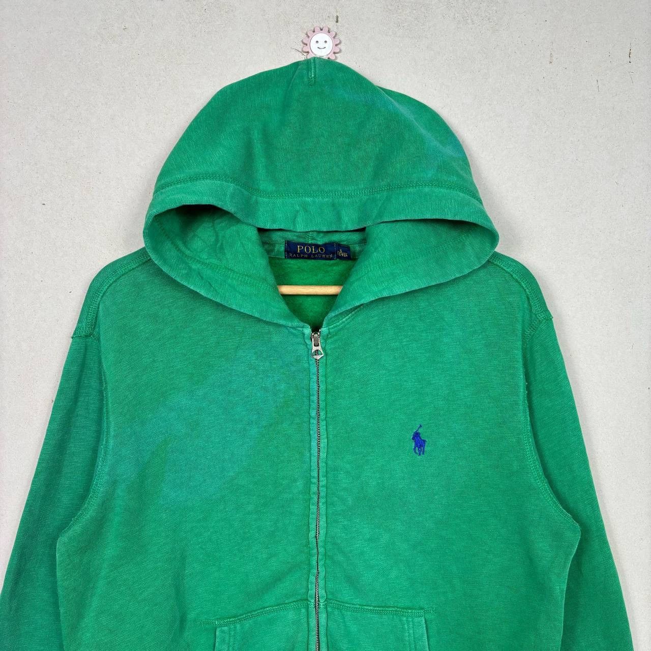 Polo Ralph Lauren Polo Ralph Lauren Small Pony Green Full-zip Hoodie Size US S / EU 44-46 / 1 - 3 Thumbnail