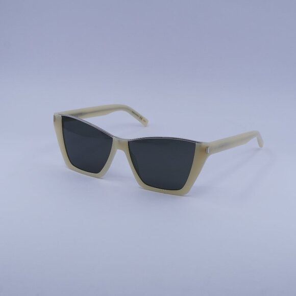 Saint Laurent Paris Saint Laurent SL703 003 Sunglasses Ivory 