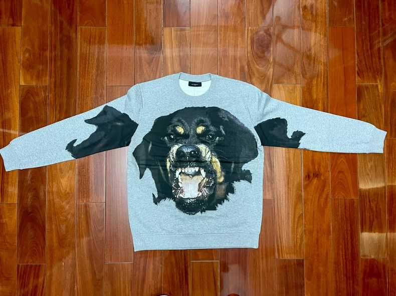 Givenchy Rottweiler Dog Head Hoodie Size L
