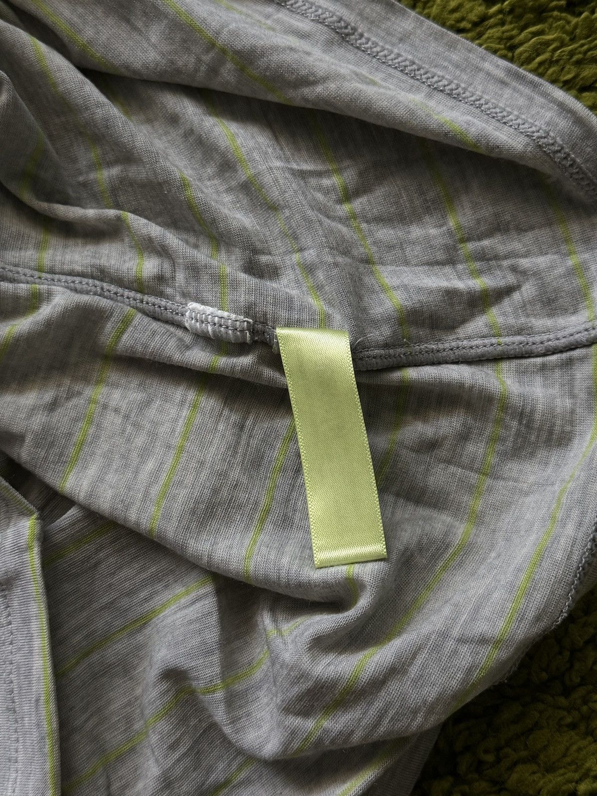 Icebreaker Icebreaker 100% merino wool thermo layer striped t-shirt Size XS / US 0-2 / IT 36-38 - 4 Thumbnail