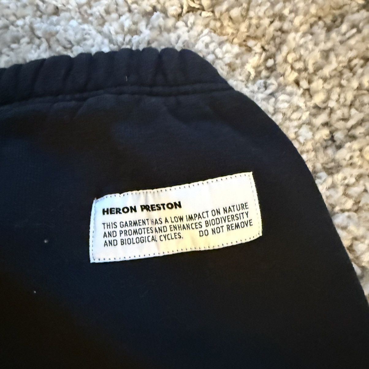 Heron Preston Heron preston script sweatpants joggers logo size Small Size US 30 / EU 46 - 6 Thumbnail