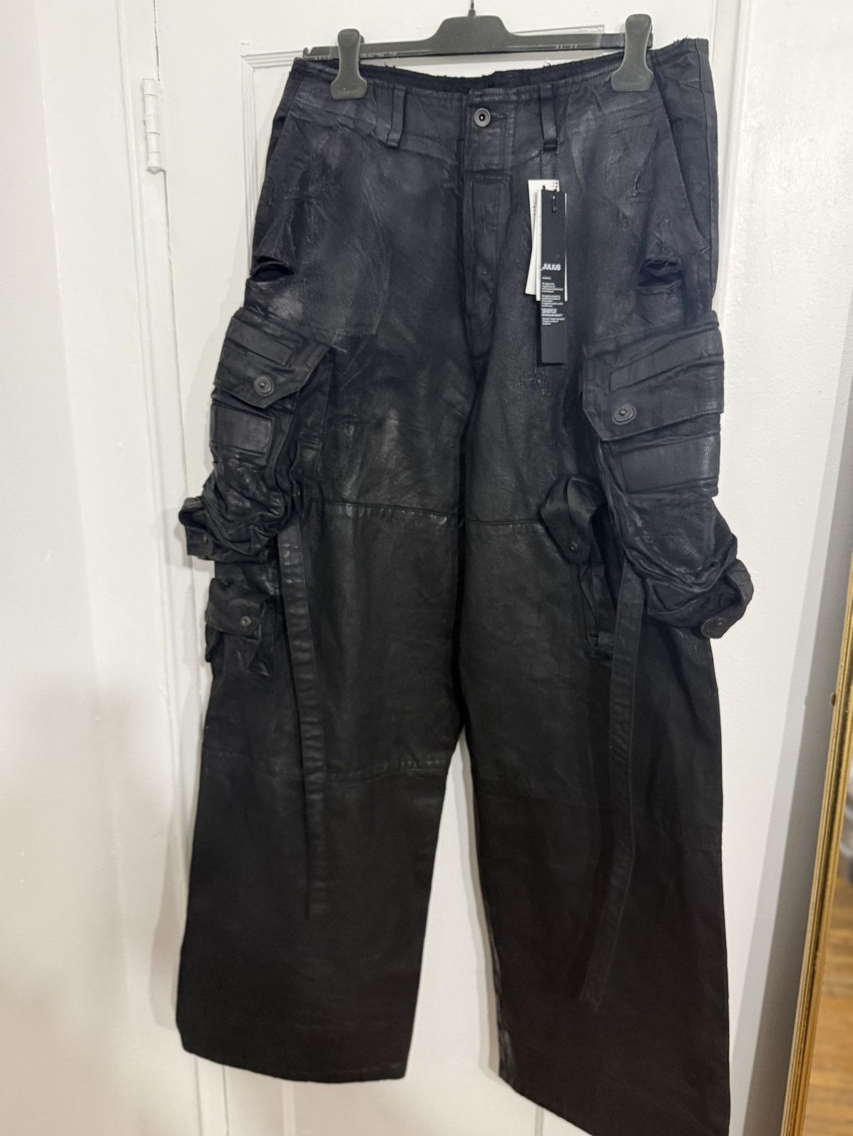 Julius F/W25 Waxed Gas Mask Cargo | Grailed
