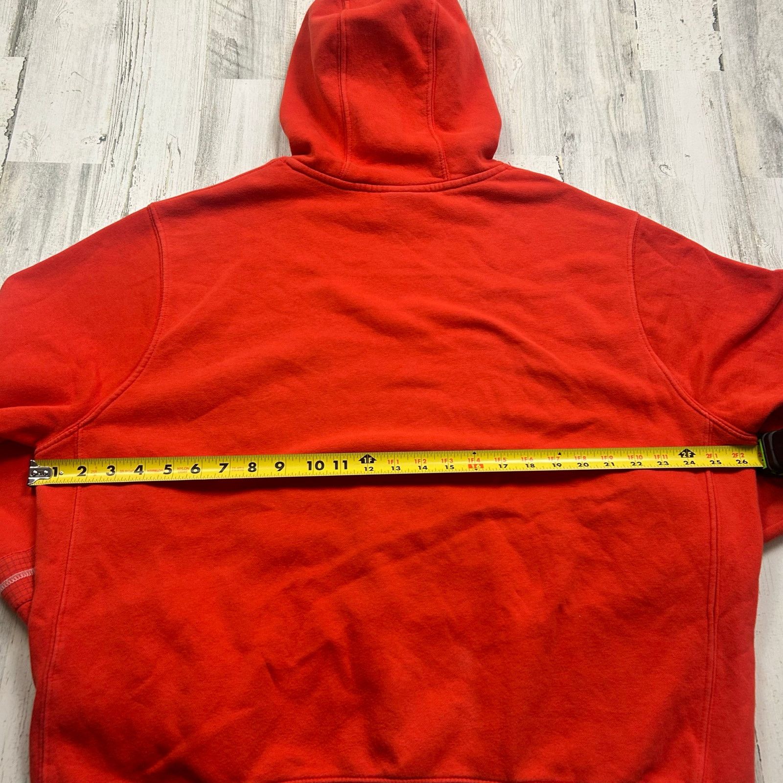 Nike Nike Story of The Swoosh Red Men's Fleece Hoodie Size XL Size US XL / EU 56 / 4 - 7 Thumbnail