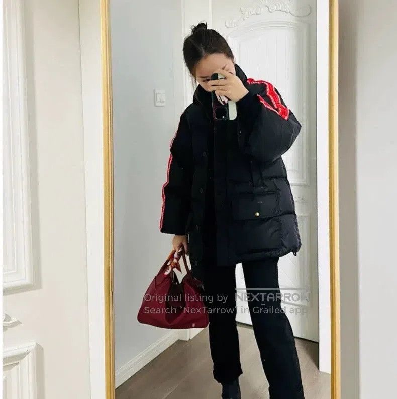 Gucci Gucci Black side striped logo stand-up collar long-sleeved Size XS / US 0-2 / IT 36-38 - 7 Thumbnail