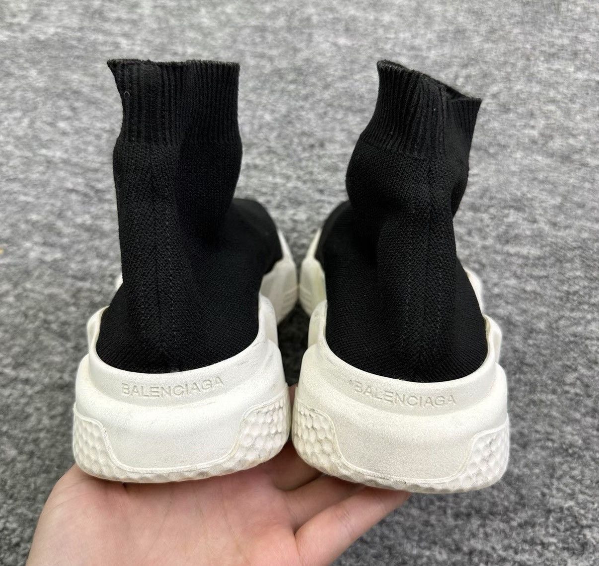 Balenciaga Balenciaga Speed Black Sock Boots K12 Size US 5 / IT 35 - 6 Thumbnail