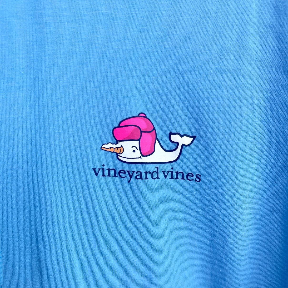 Vineyard Vines Vineyard Vines Snowman Whale Long-Sleeve Hood Tee Mens S Size US S / EU 44-46 / 1 - 4 Thumbnail
