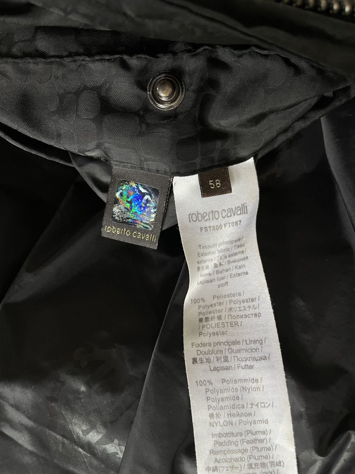 Roberto Cavalli Roberto Cavalli Down Jacket Size US XXL / EU 58 / 5 - 5 Thumbnail