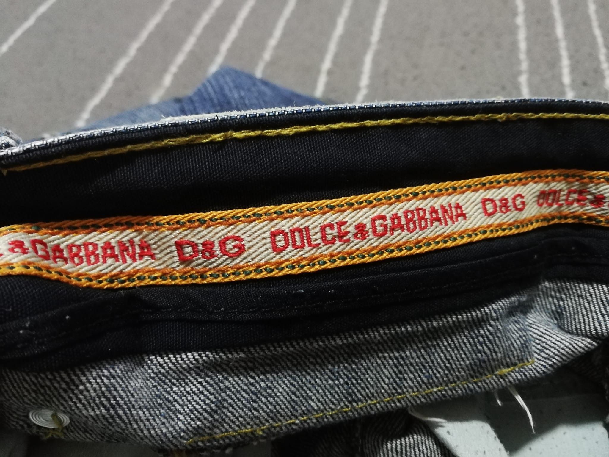 Designer × Dolce & Gabbana I love DOLCE & GABBANA woman denim w33 2063 Size 32" / US 10 / IT 46 - 11 Thumbnail