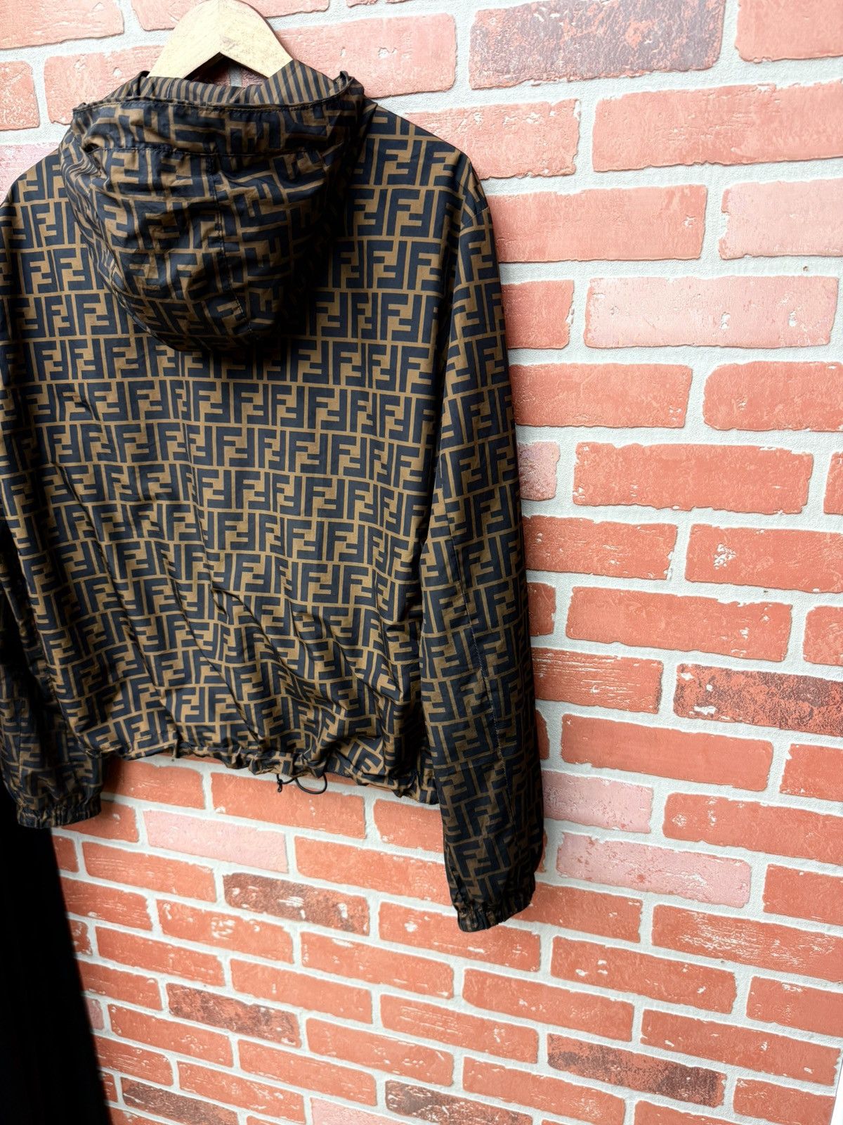 Fendi Fendi Zucca Monogram Reversible Windbreaker Jacke Size US S / EU 44-46 / 1 - 9 Thumbnail