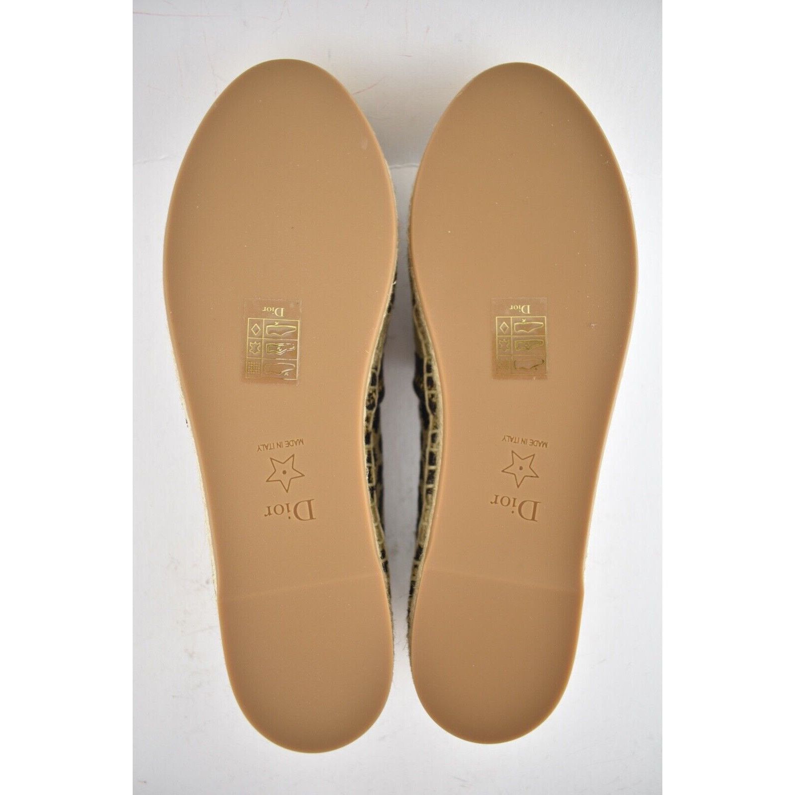 Dior Dior Granville Brown Gold Beige Leopard Logo Size US 5 / IT 35 - 12 Thumbnail