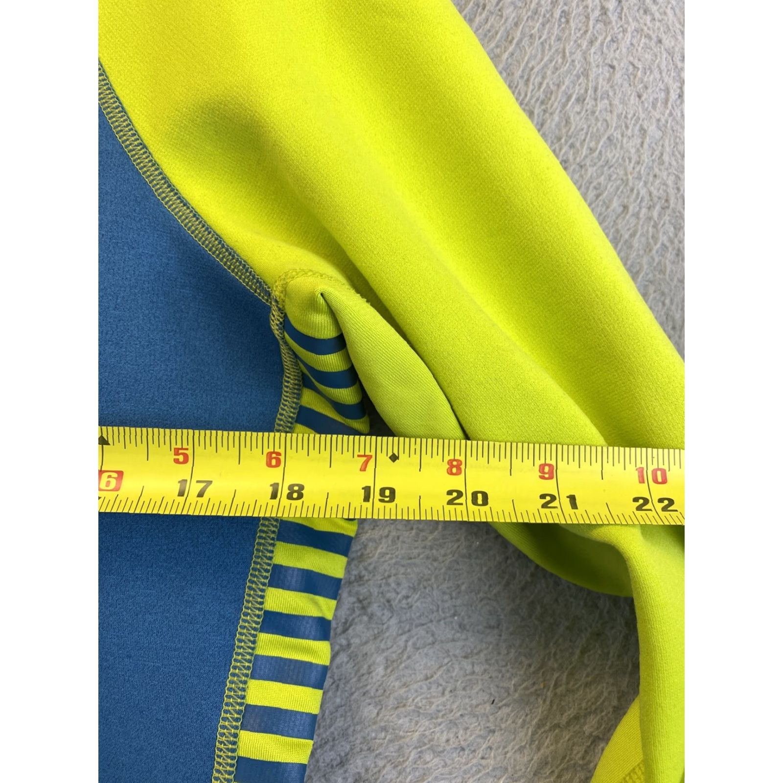 Nike VINTAGE Nike Hoodie Women full zip Therma-FIT Swoosh Logo Neon Blue Size M 36-62 Sweatshirt Gym Activewear Size M / US 6-8 / IT 42-44 - 6 Thumbnail