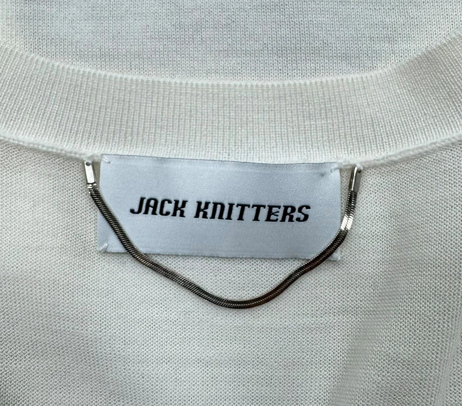 Other Jack Knitters Merino Wool Cardigan Size S / US 4 / IT 40 - 11 Thumbnail